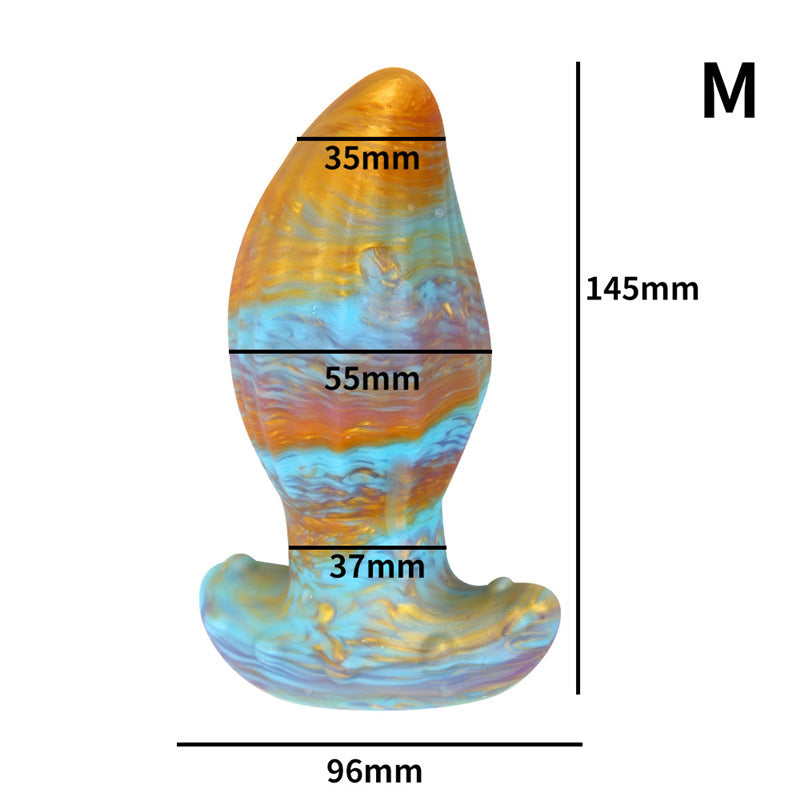 Butt Plug Khổng Lồ P-Spot Màu Kích Thích An Toàn Butt Plug Khổng Lồ P-Spot Màu Kích Thích An Toàn