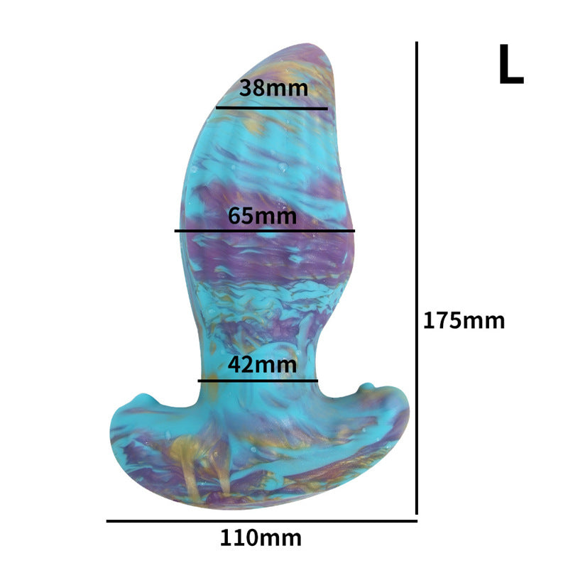 Butt Plug Khổng Lồ P-Spot Màu Kích Thích An Toàn Butt Plug Khổng Lồ P-Spot Màu Kích Thích An Toàn