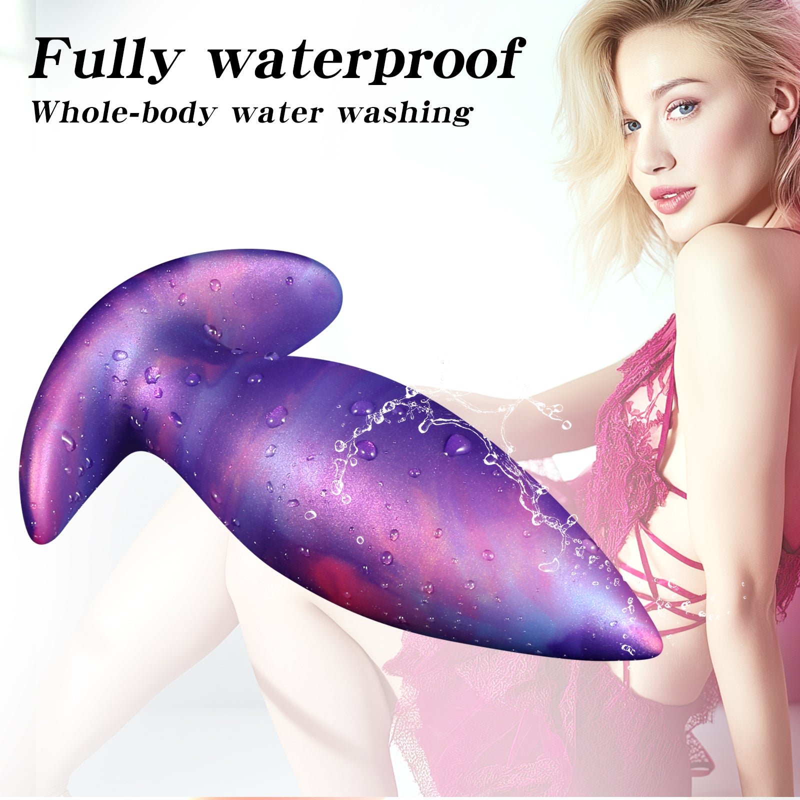 Bộ Plug Hình Nón Tím 5 Cỡ Silicone Mịn Màng Kích Thích Hậu Môn