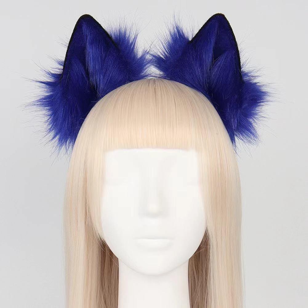 Fox Tail Butt Plug Blue Fantasy Xanh Lông Cáo Quyến Rũ Hoang Dã