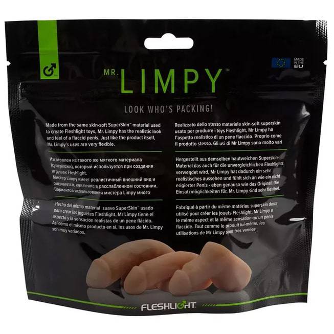 Fleshlight Mr Limpy mềm 17cm thực tế siêu mềm