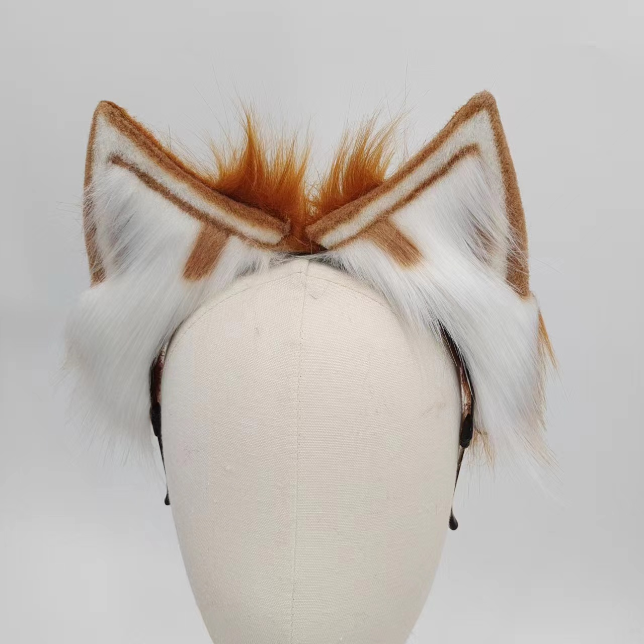 Real Fur Fox Tail Brown Plug Đuôi Cáo Hoang Dã