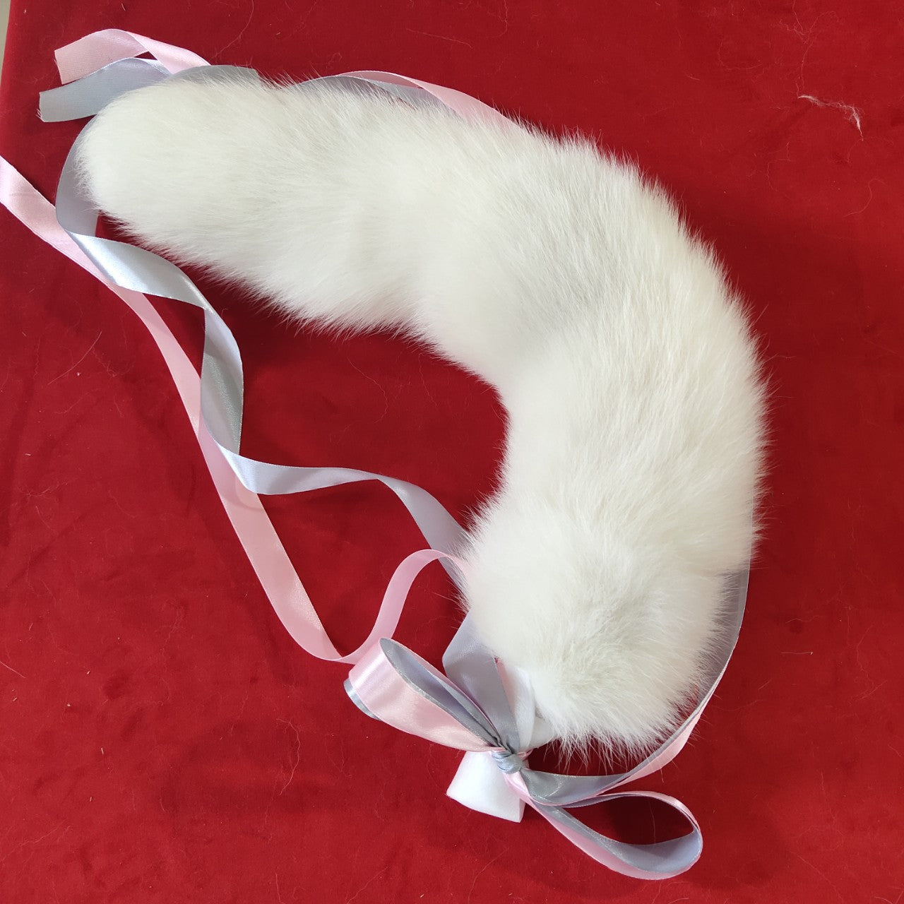 Butt Plug Đuôi Cáo Trắng Metal Fox Siêu Dâm Đãng