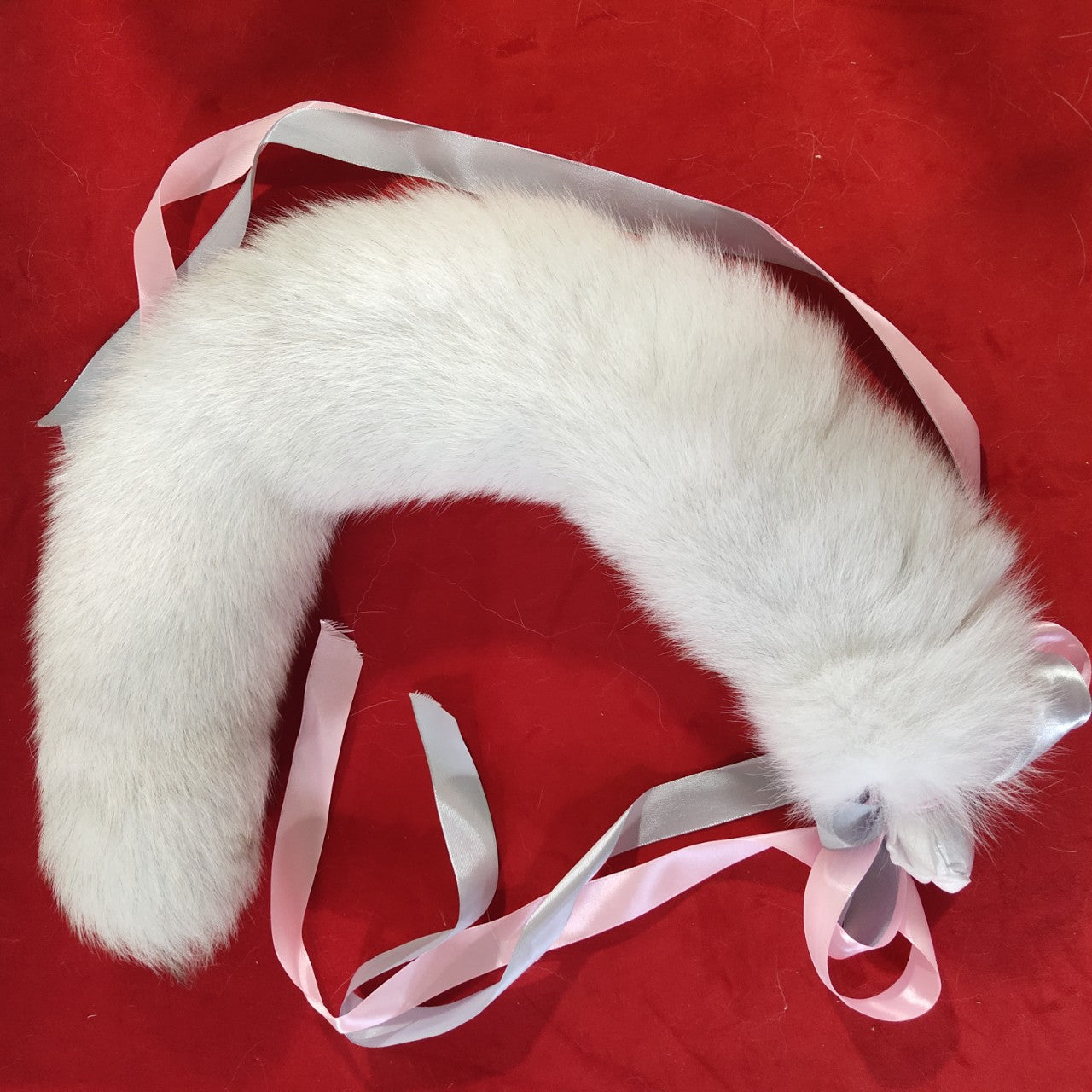 Butt Plug Đuôi Cáo Trắng Metal Fox Siêu Dâm Đãng