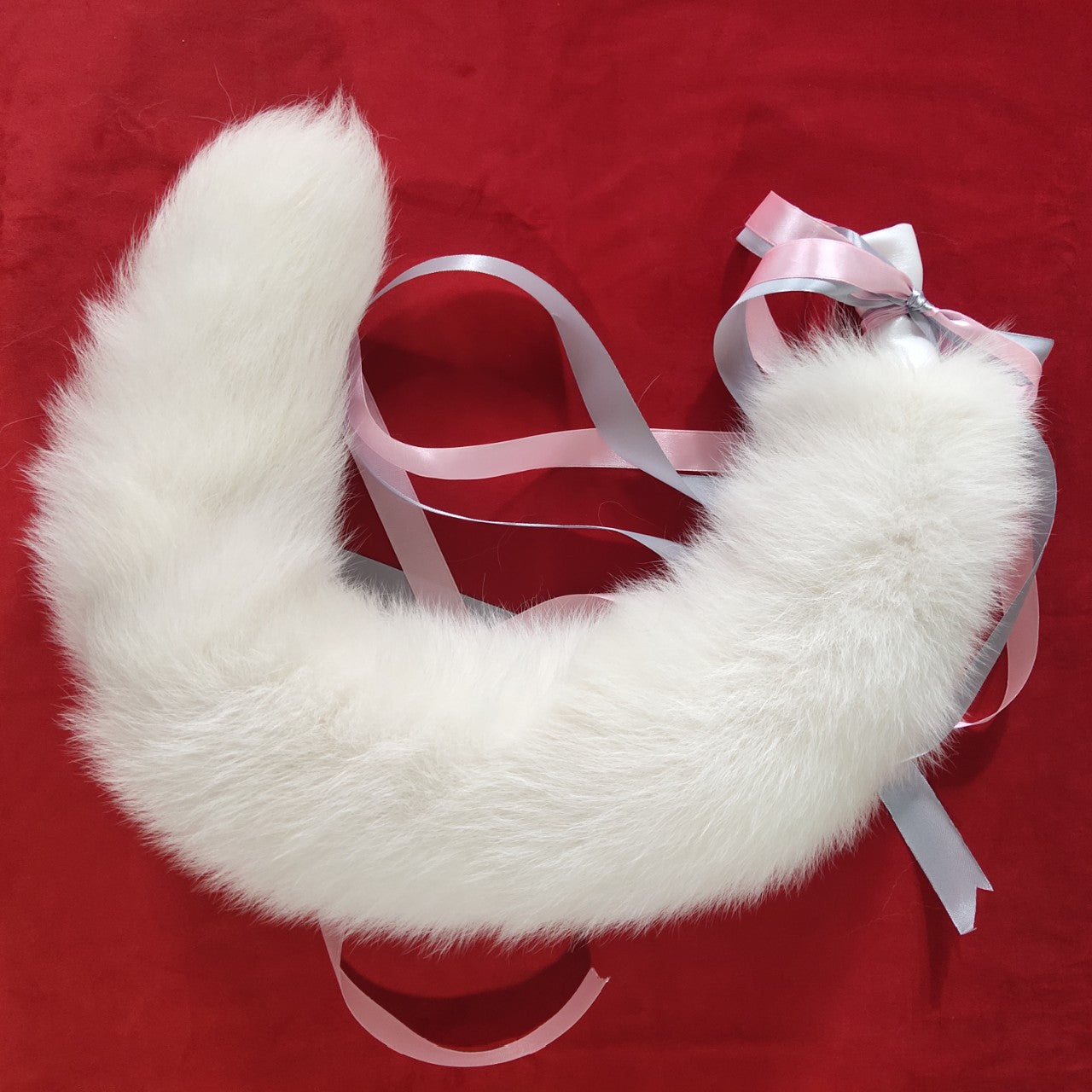 Butt Plug Đuôi Cáo Trắng Metal Fox Siêu Dâm Đãng