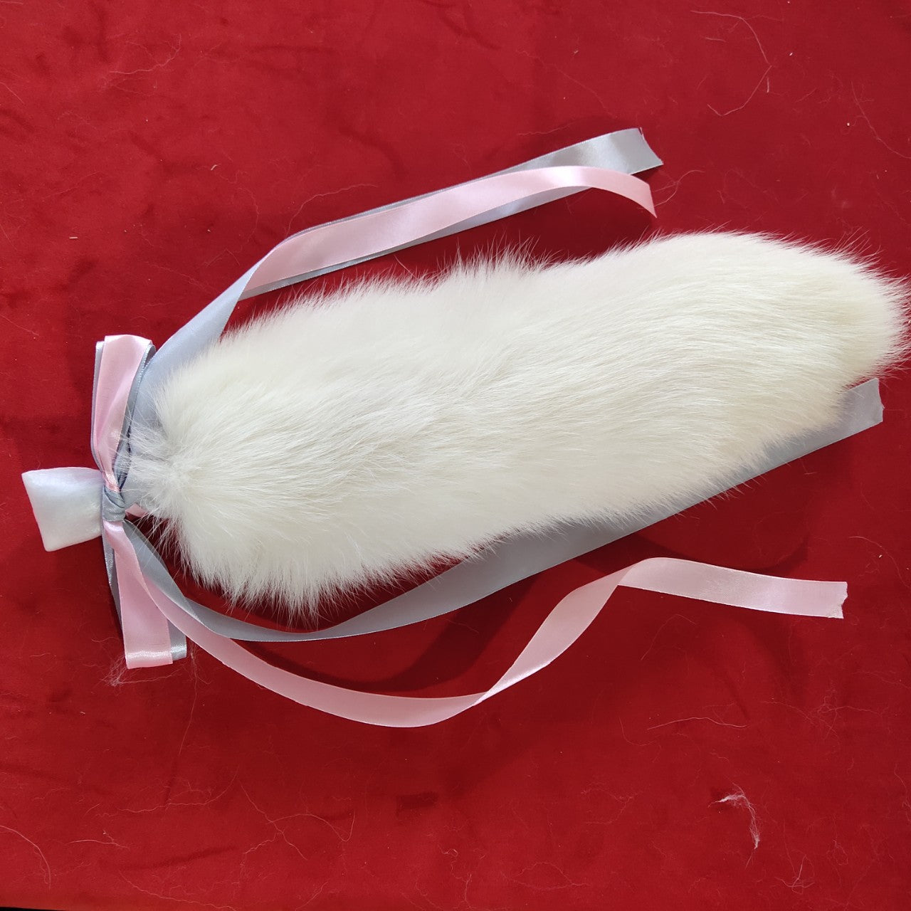 Butt Plug Đuôi Cáo Trắng Metal Fox Siêu Dâm Đãng