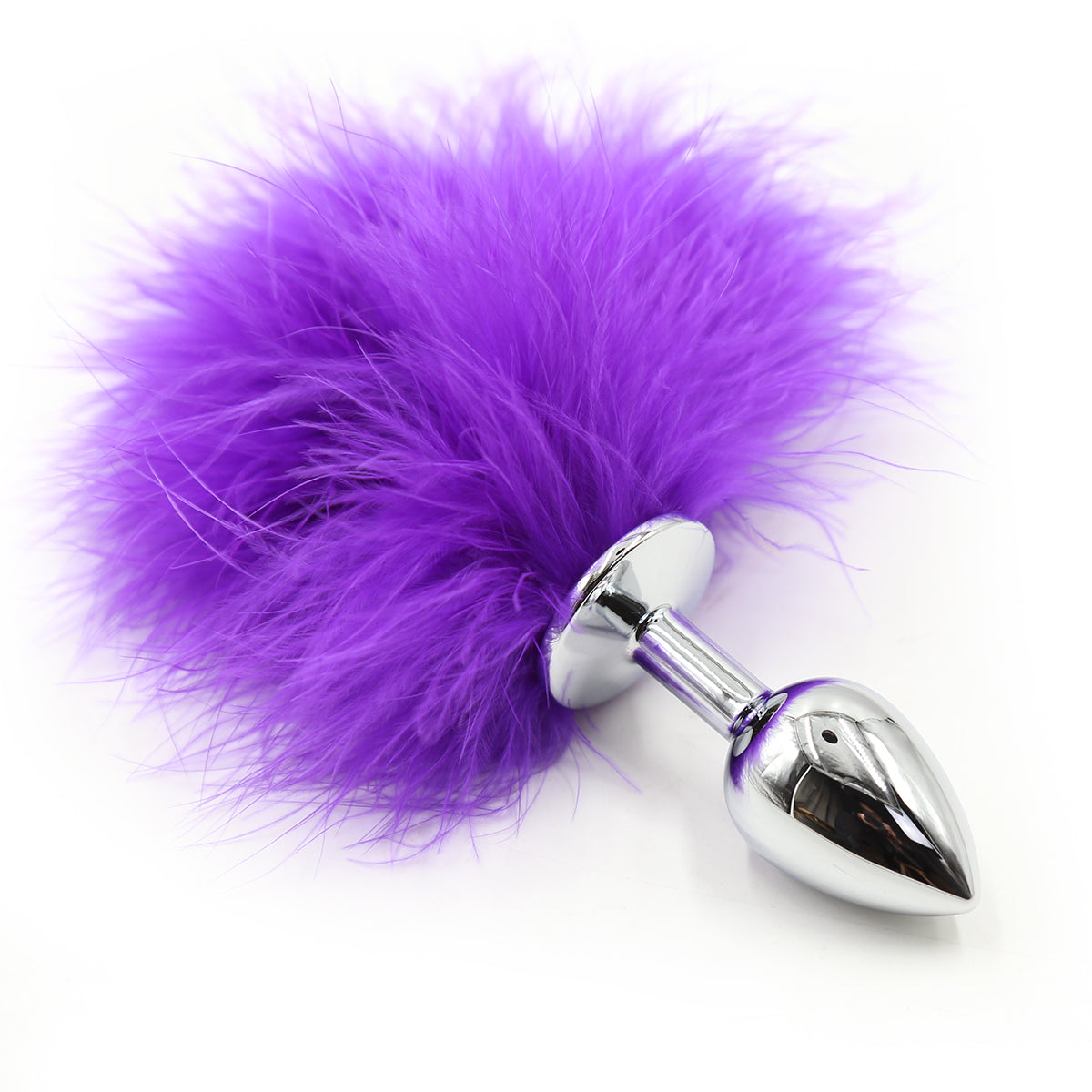 Plug Đuôi Thỏ Kim Loại 2.5cm Furry Dễ Thương Gợi Cảm