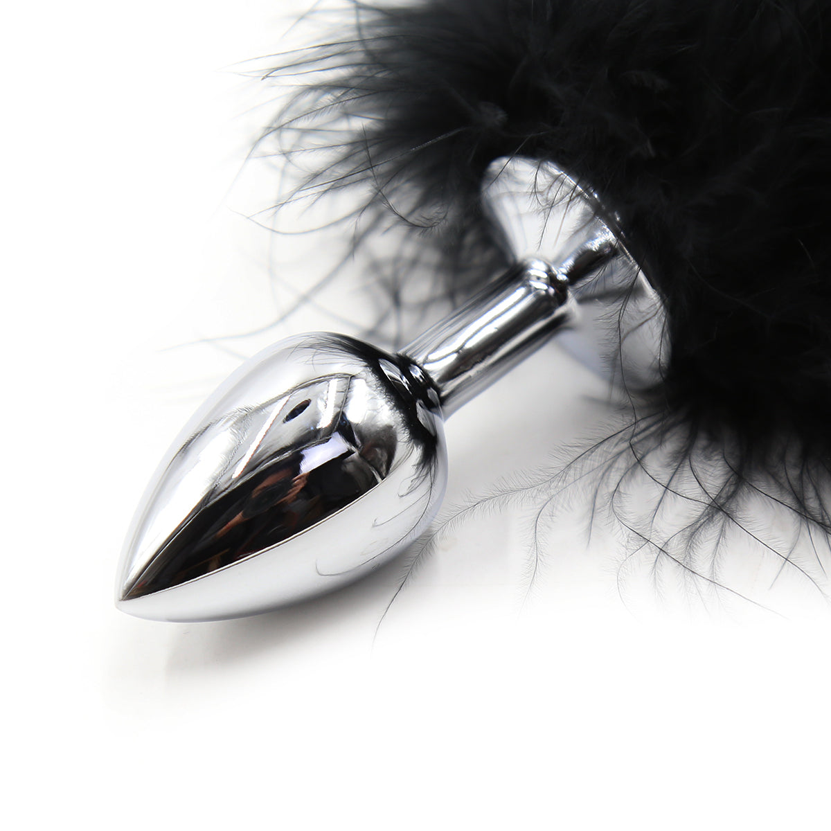 Plug Đuôi Thỏ Kim Loại 2.5cm Furry Dễ Thương Gợi Cảm
