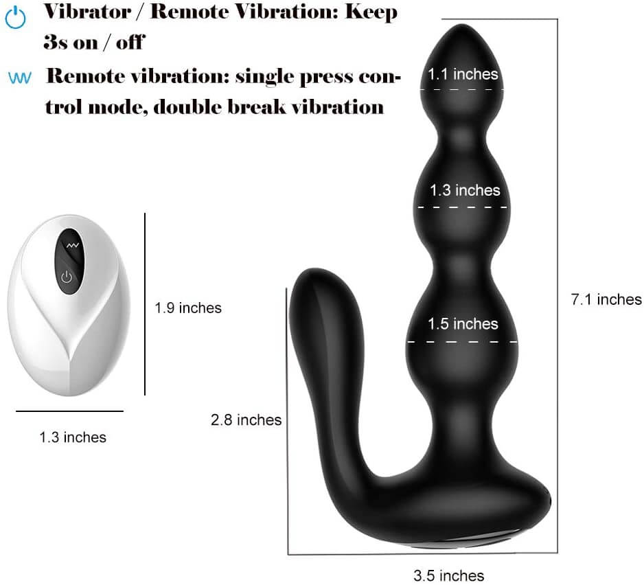 Secwell Gourd Bead Rung P-spot Siêu Thú Vị