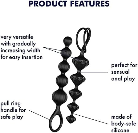 Chuỗi Hạt Love Beads Satisfyer 20cm Trơn Mịn Thâm Nhập