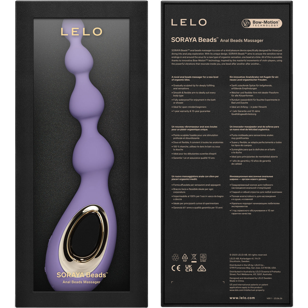 LELO SORAYA Beads Anal Beads Siêu Mịn