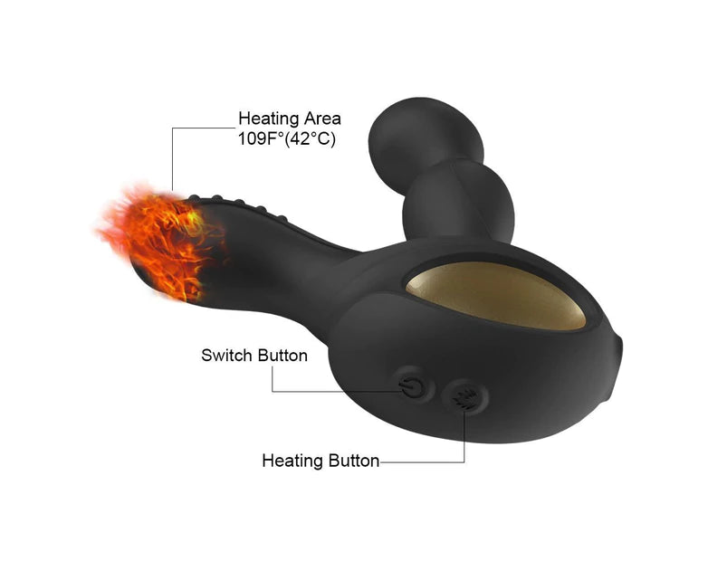 NV TOYS Cako Prostate – Quay 360 Remote Ấm Mạnh Đỉnh Cao!