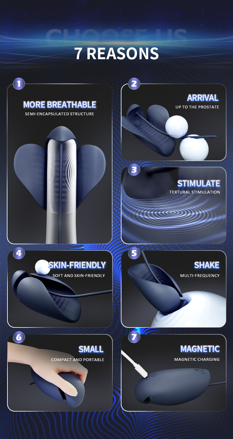 Glans Massager Vibrator Huấn Luyện Ngựa Đực