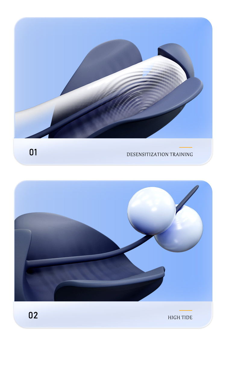 Glans Massager Vibrator Huấn Luyện Ngựa Đực