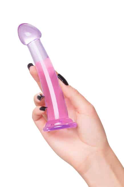 Jelly Dildo Toyfa 15.5cm Tím Mút Siêu Dễ Sướng Nhẹ
