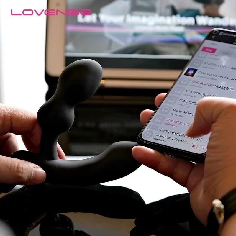 Lovense Edge 2 Prostate App Rung Mạnh Điều Chỉnh