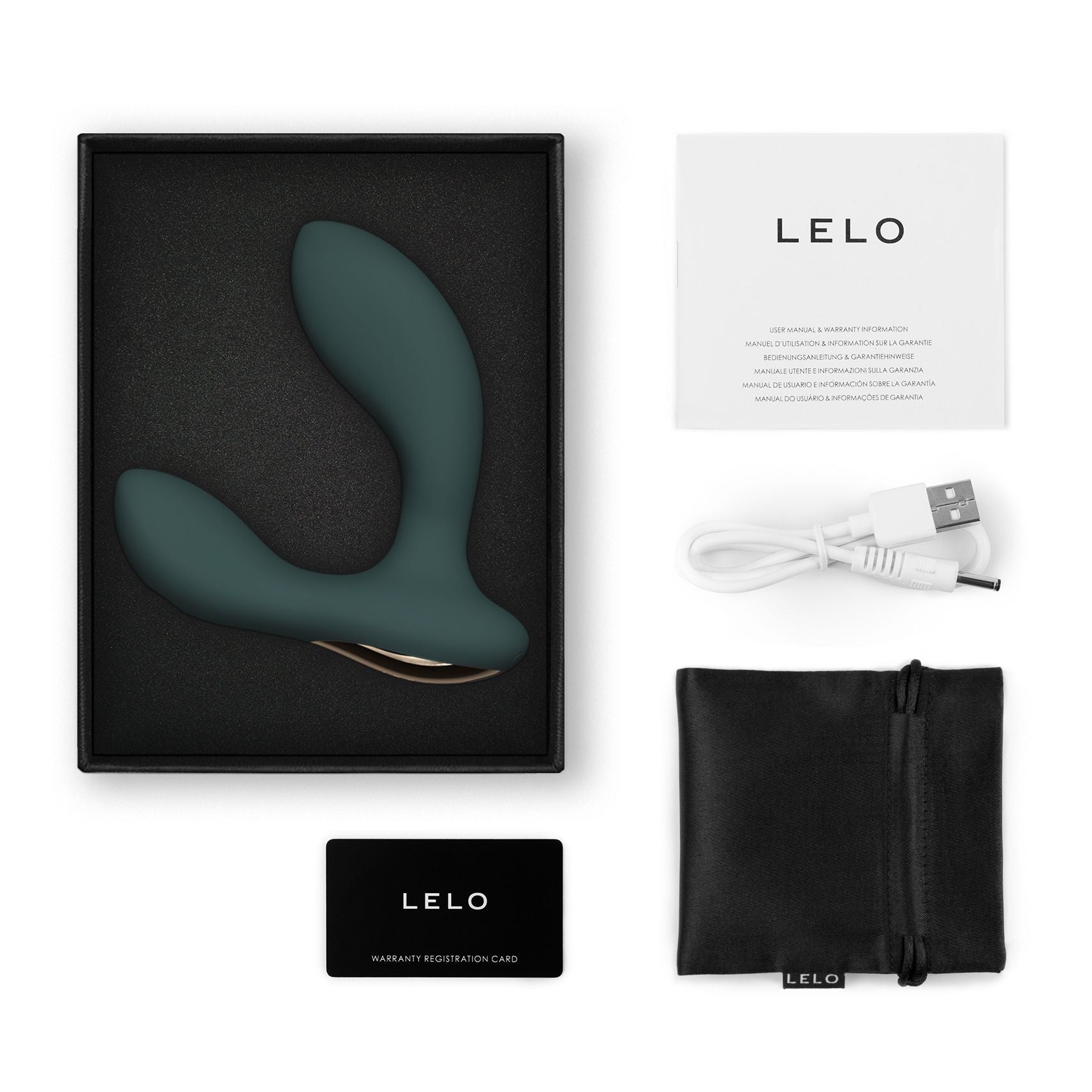 LELO HUGO 2 Prostate Rung App Siêu Mạnh Hậu Môn