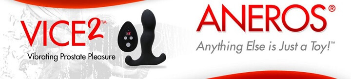 Aneros VICE 2 Tiền Liệt Rung Từ Xa Đa Cấp Đỉnh