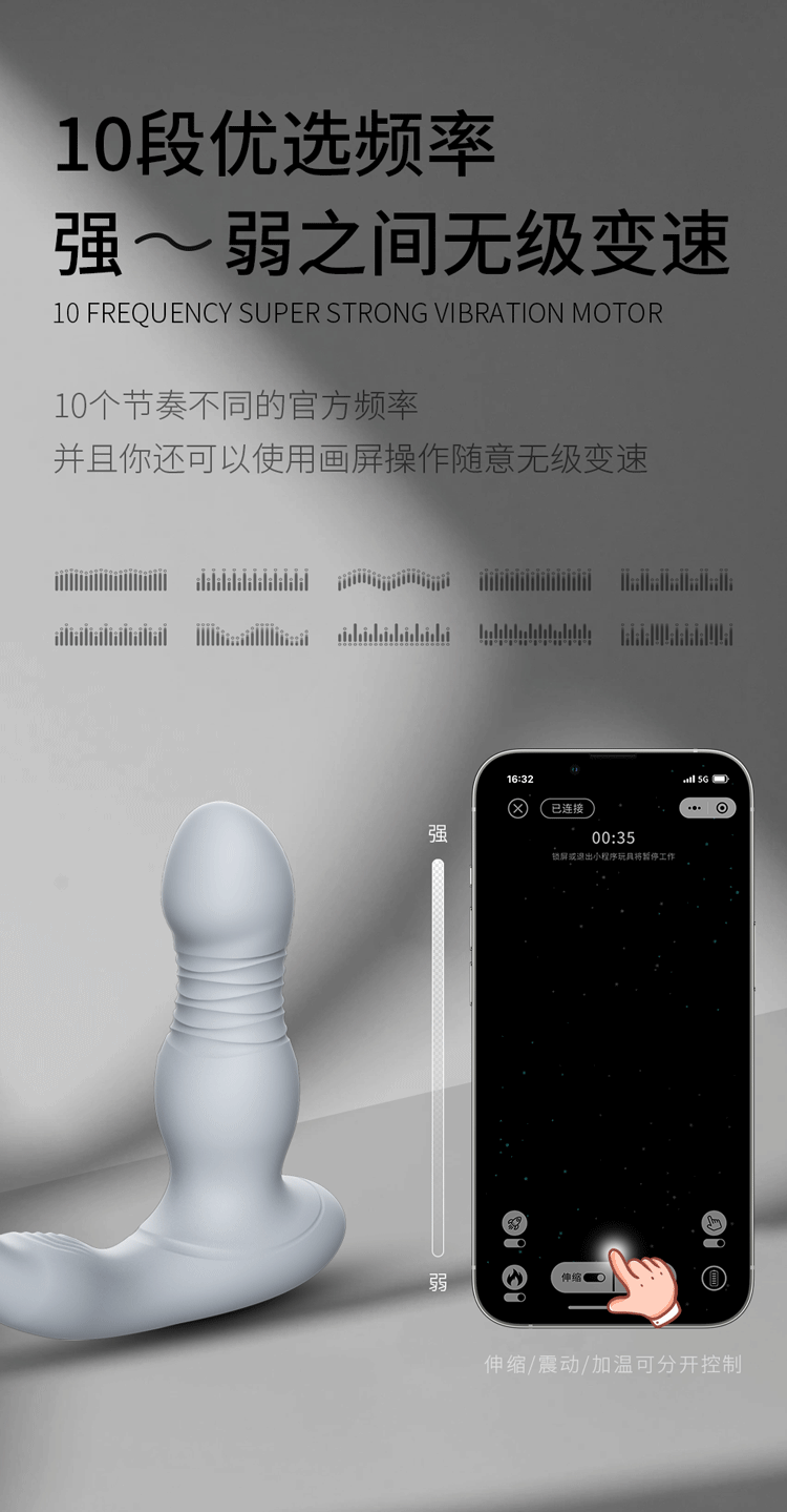 JEUSN Prostate III AI Sưởi Tickle Gay Đỉnh Cao