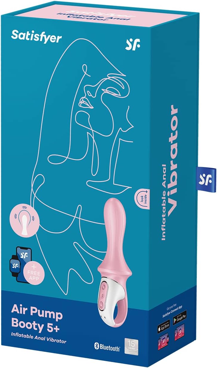Satisfyer Booty Pump 5 App Bơm Hậu Môn Phồng Siêu Sướng Unisex