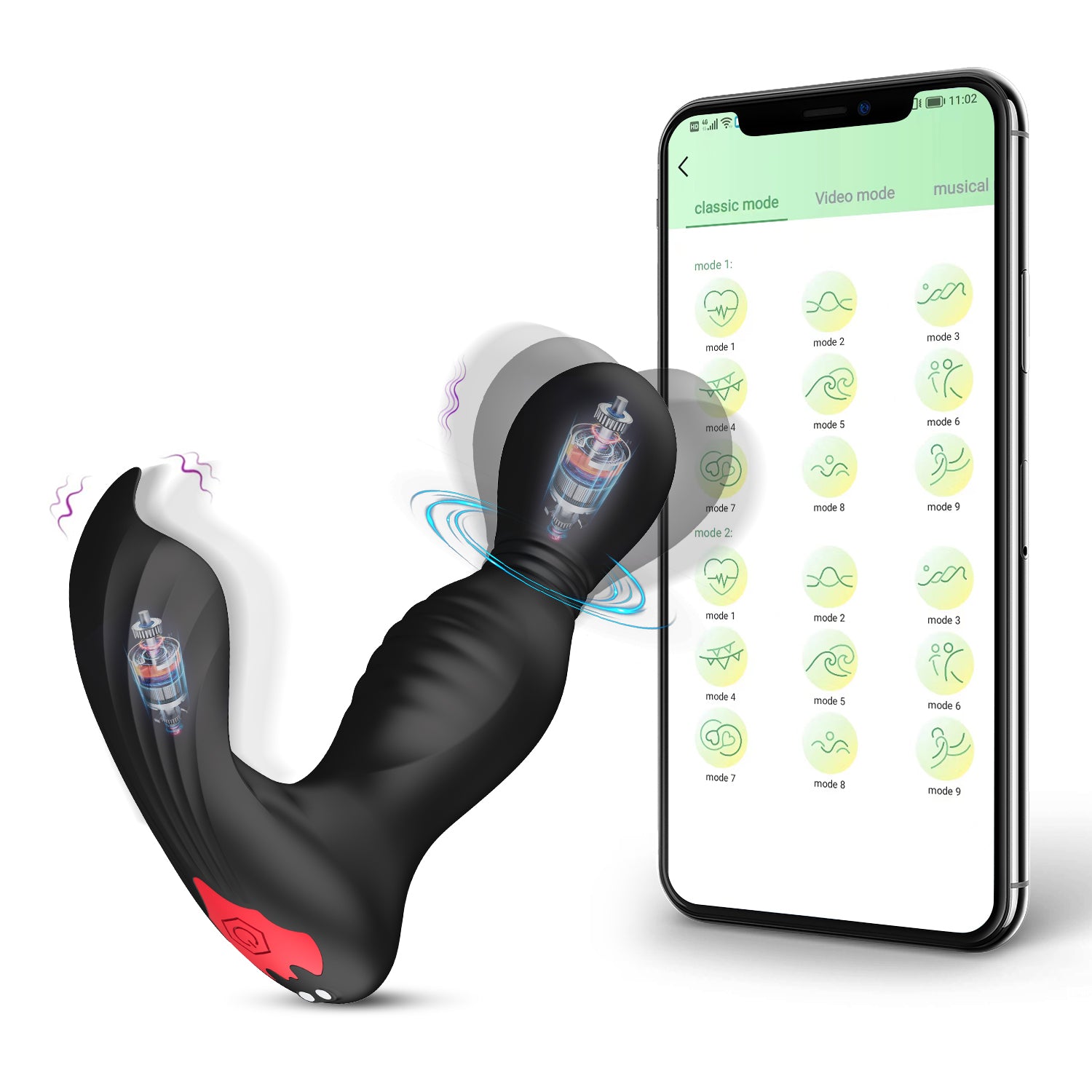 HGOD Batman Rung App Rocking Nam Nữ Siêu Đỉnh