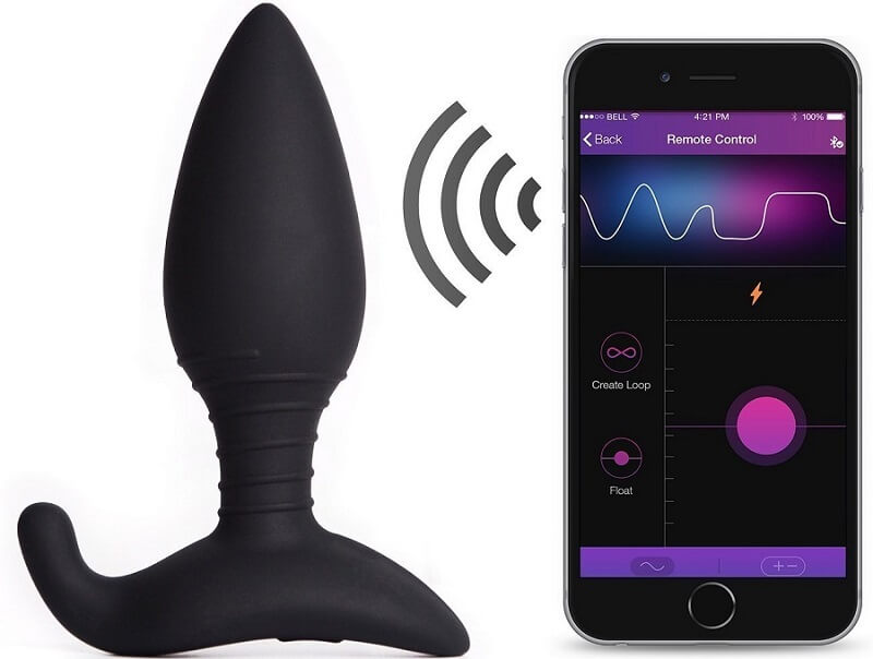 Lovense Hush Plug Đít App Bluetooth Siêu Mạnh