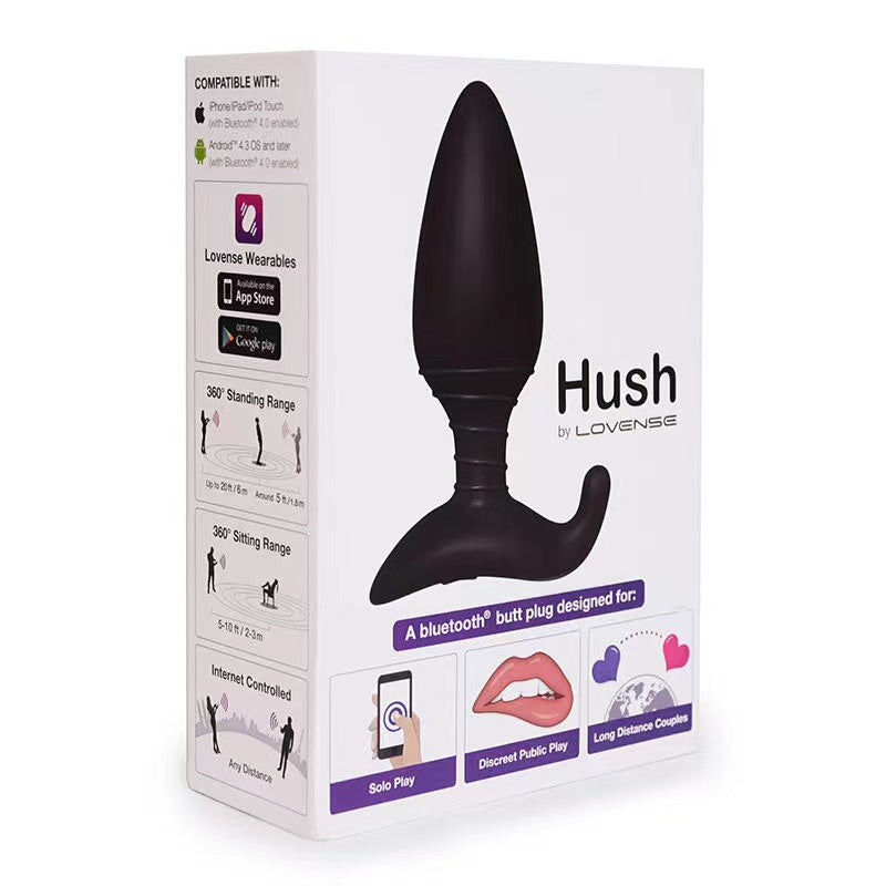 Lovense Hush Plug Đít App Bluetooth Siêu Mạnh