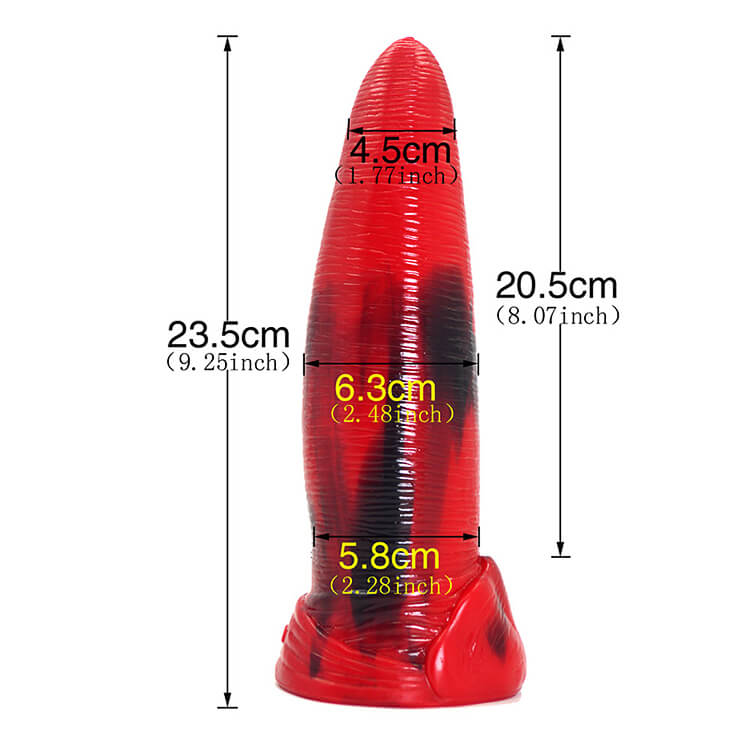 FAAK Whale Dildo Silicon Anal Lớn Khủng Thực Tế