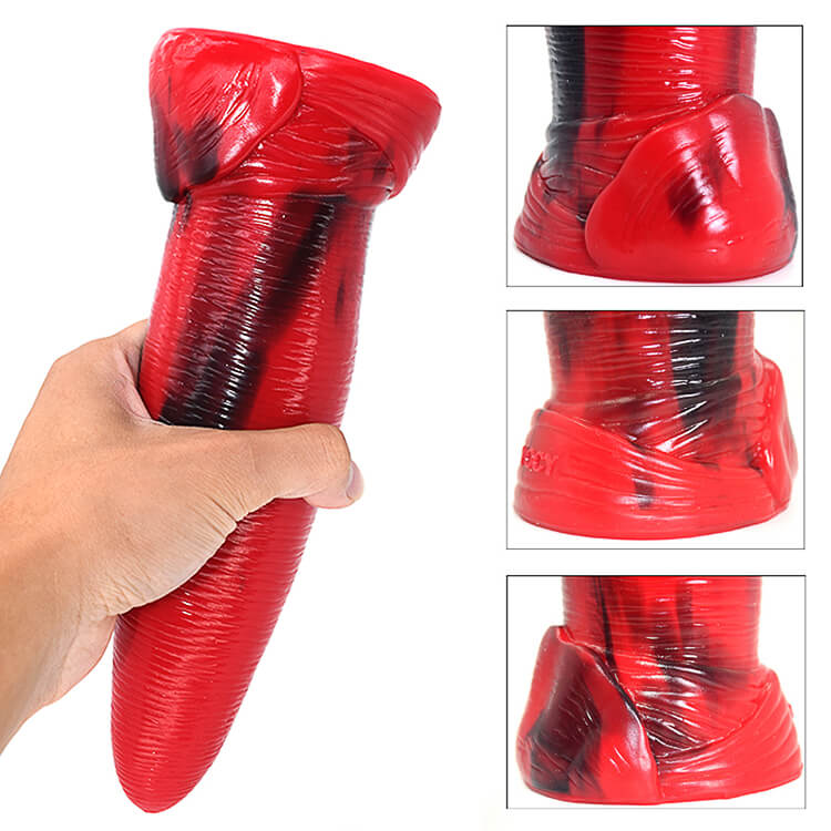 FAAK Whale Dildo Silicon Anal Lớn Khủng Thực Tế