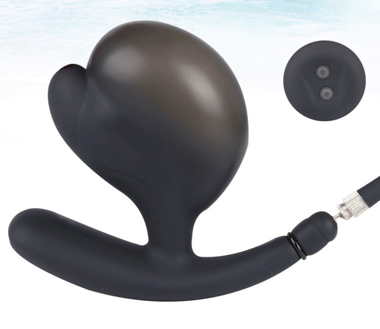 Plug Puffer hậu phồng rung remote nở mềm