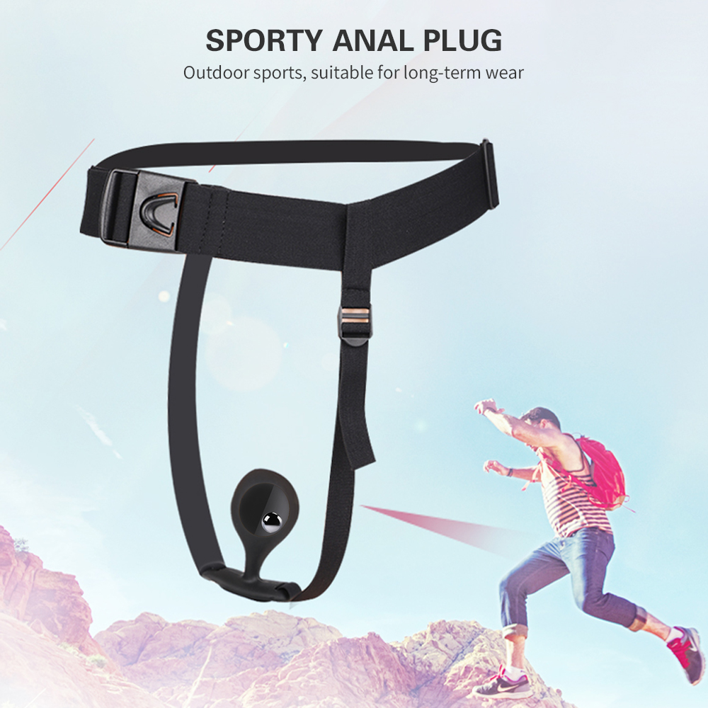 Plug Đít Bi Thép Silicone Đeo Nặng Cực Sướng