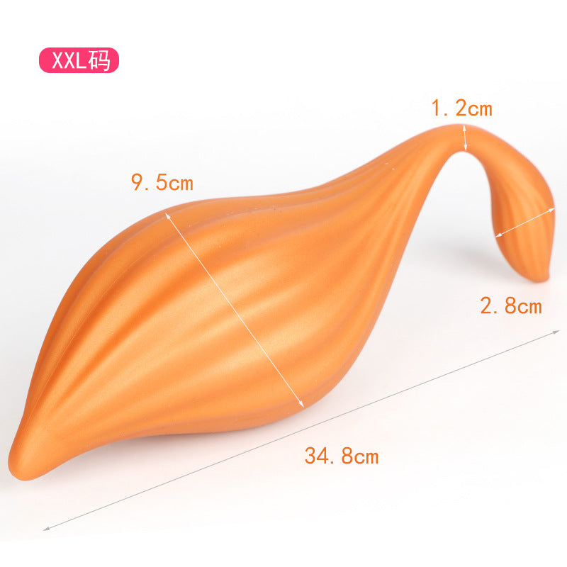 Pompa Đôi Đuôi Cáo Hậu Môn Wearable Độc Lạ