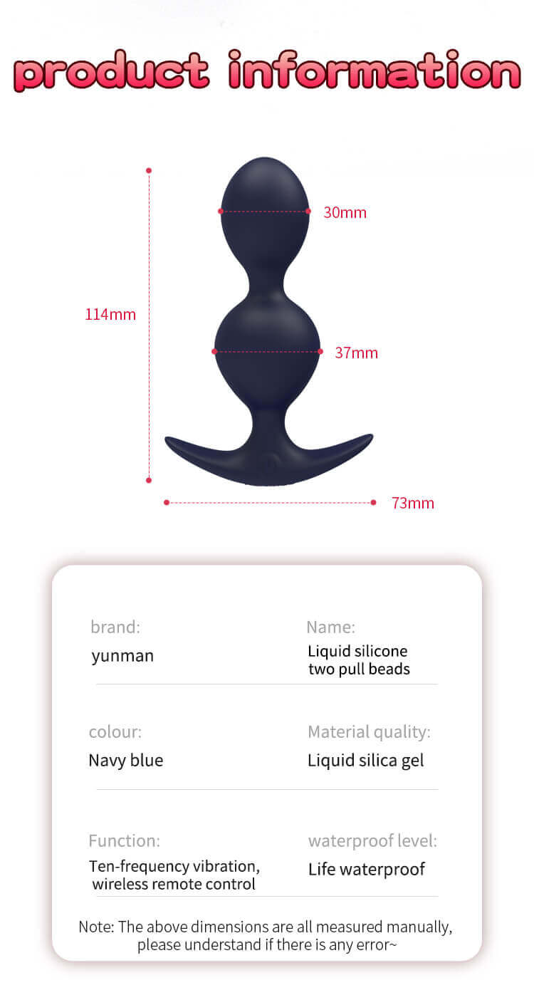 Yunman Petal Plug Rung Remote Gay Cặp Đôi Đỉnh Yunman Petal Plug Rung Remote Gay Cặp Đôi Đỉnh