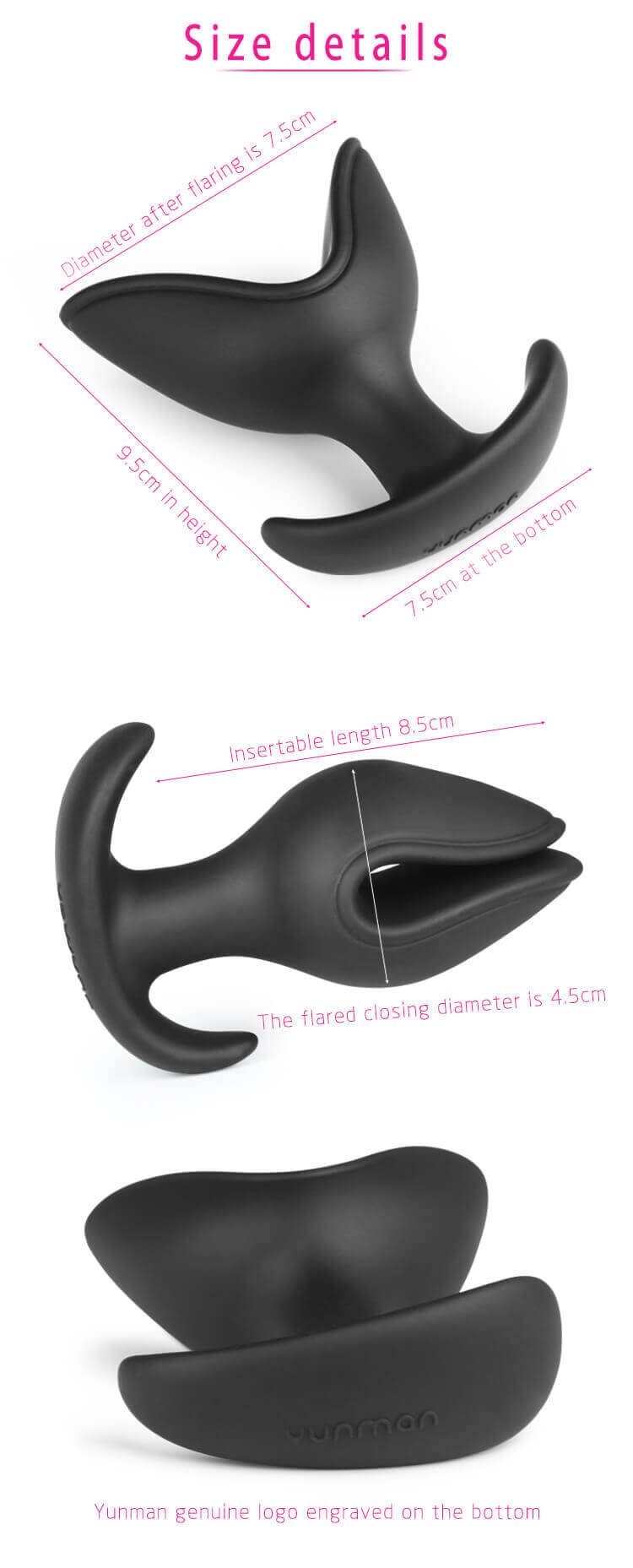 Buttplug Yunman Flared rung P-spot cực phê mạnh mẽ