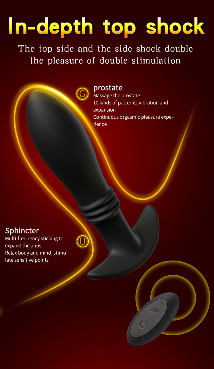 Yunman Butt Plug Co Giãn Tự Động Kích Thích Đỉnh