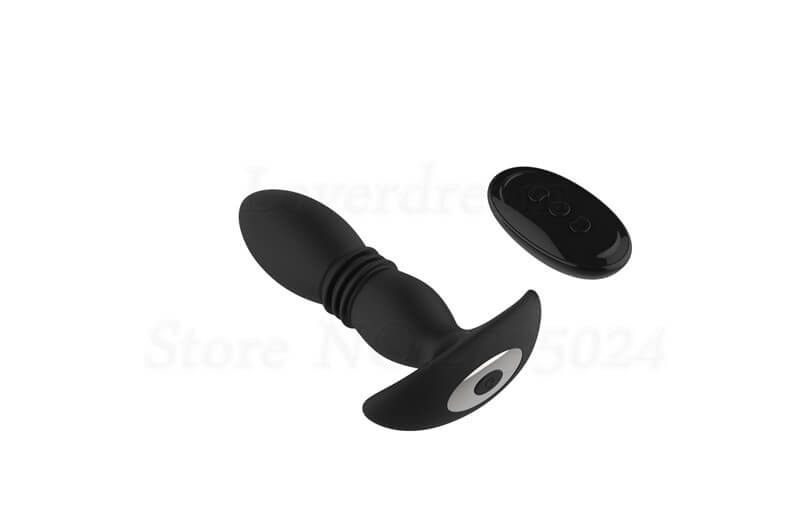 Wistone Thrusting Butt Plug Rung Đẩy Điều Khiển Xa Điên Rồ