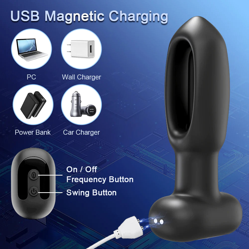 Butt Plug AP44 App Rung An Toàn Thú Vị Nâng Tầm Hậu Môn Butt Plug AP44 App Rung An Toàn Thú Vị Nâng Tầm Hậu Môn