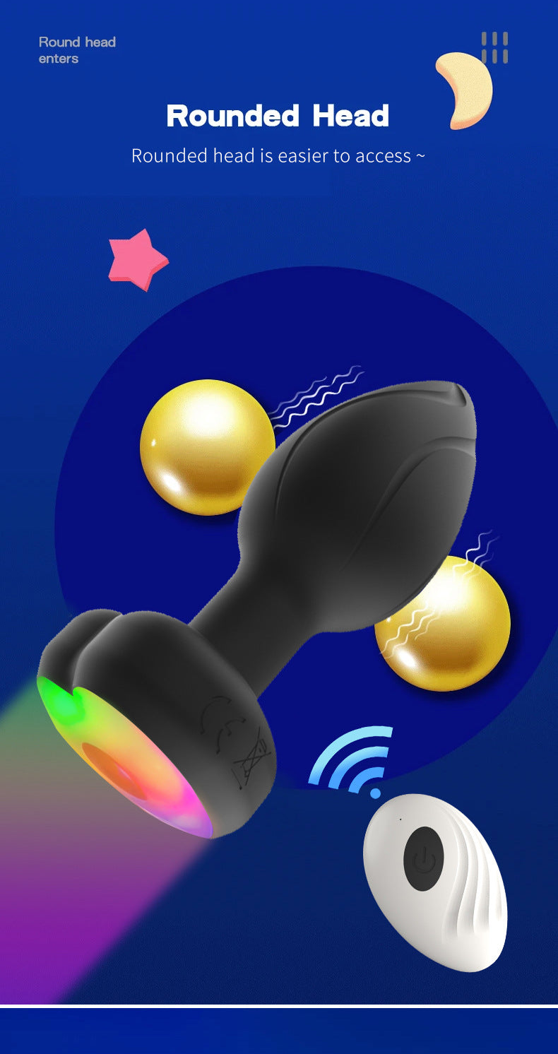 Plug Trái Tim Glow Rung Sáng Đa Tần Đam Mê