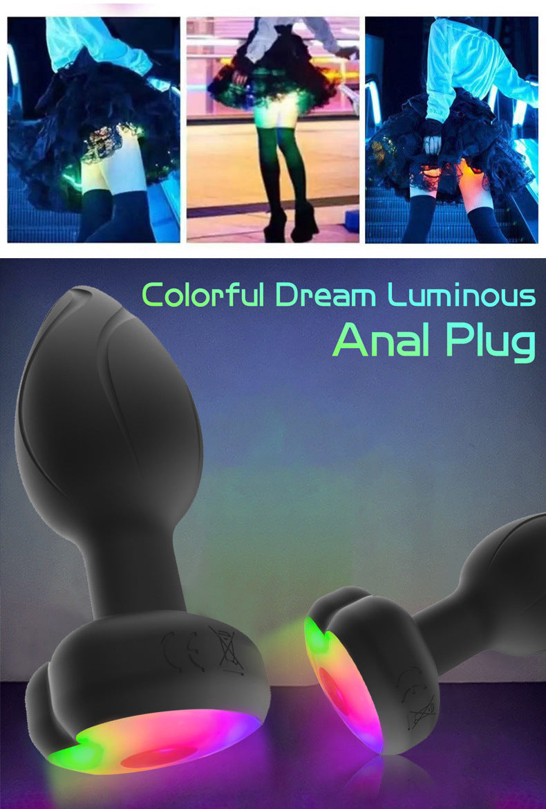 Plug Trái Tim Glow Rung Sáng Đa Tần Đam Mê