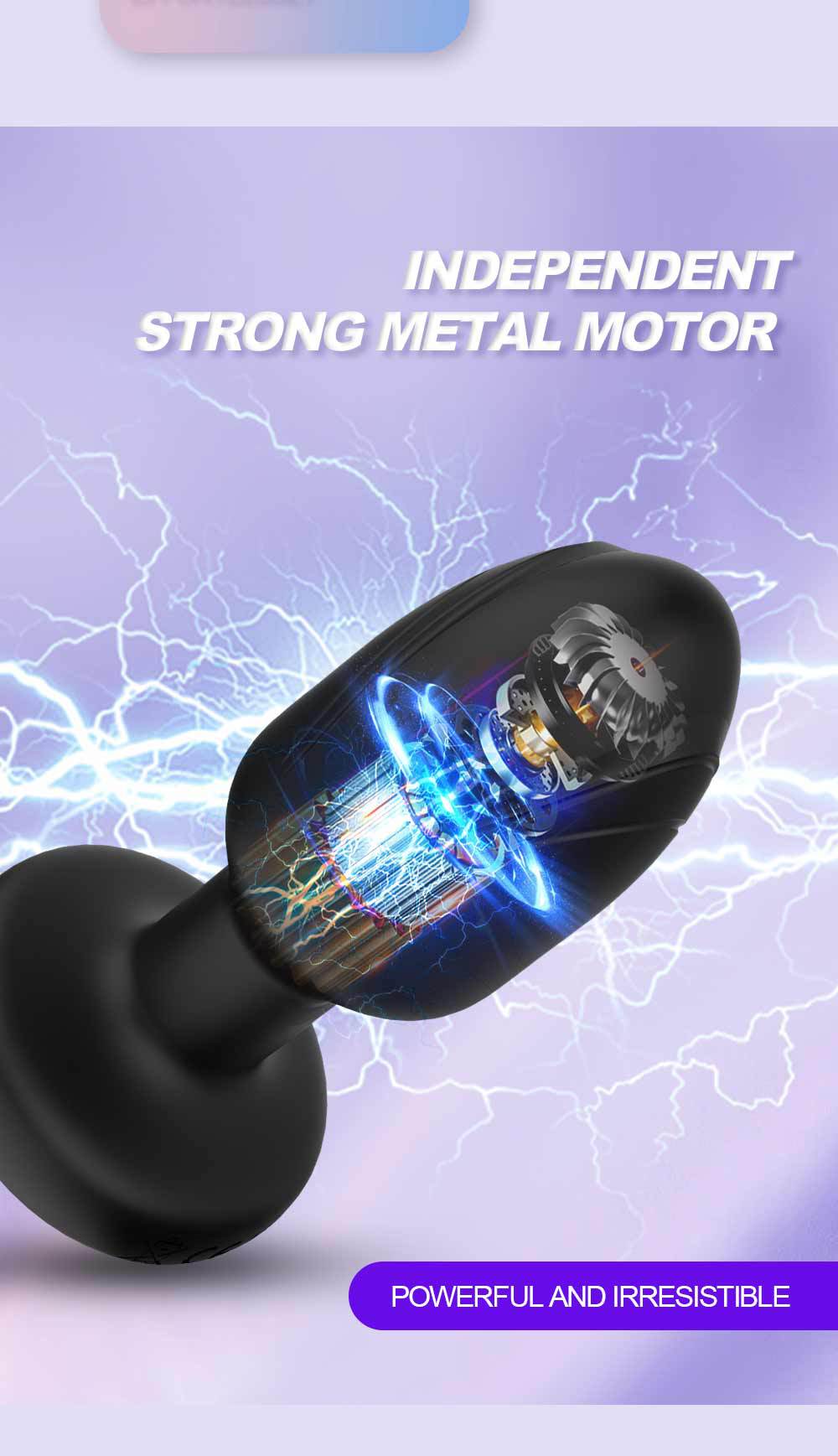 Plug Anal 360 Twist LED Rung Quay Siêu!