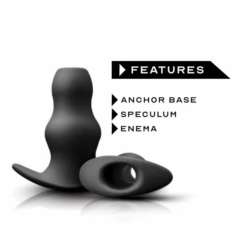 Plug hậu môn rỗng silicone giãn nở an toàn