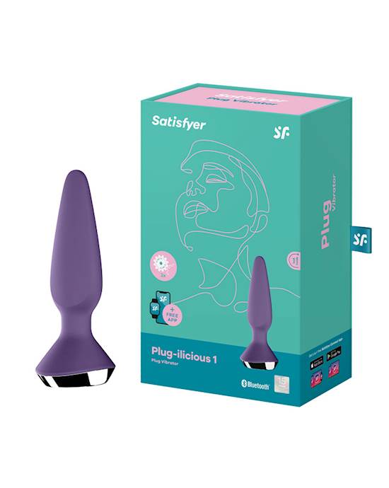 Satisfyer Plug-ilicious 1 Ống Dò Hậu Môn App Điều Khiển