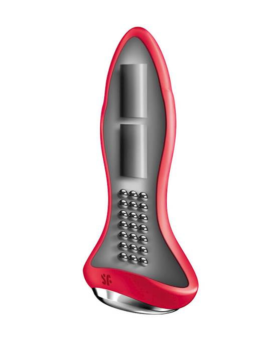 Plug Quay Satisfyer Rotator 13cm App Đen Hậu Môn