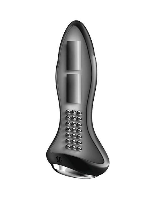 Plug Quay Satisfyer Rotator 13cm App Đen Hậu Môn
