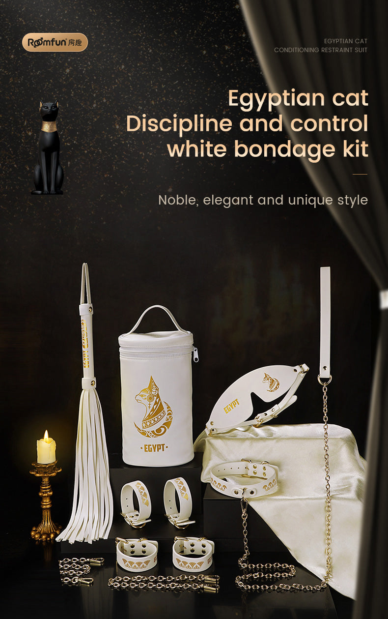 ROOMFUN Suit Mèo Ai Cập BDSM Cặp Đôi Nóng