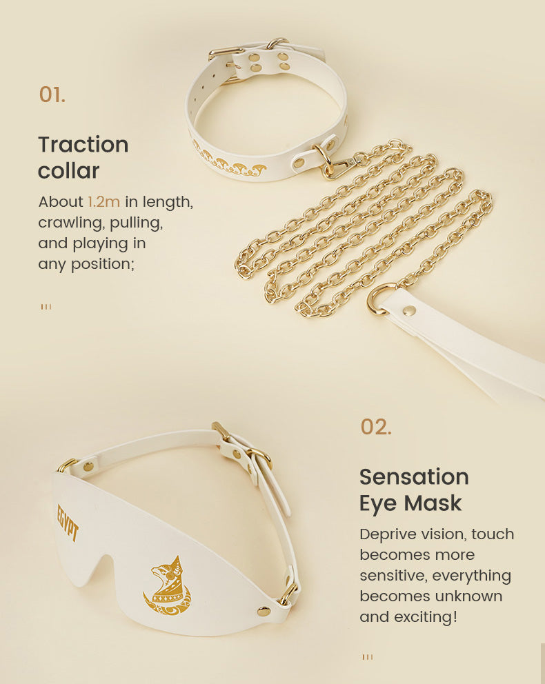 ROOMFUN Suit Mèo Ai Cập BDSM Cặp Đôi Nóng