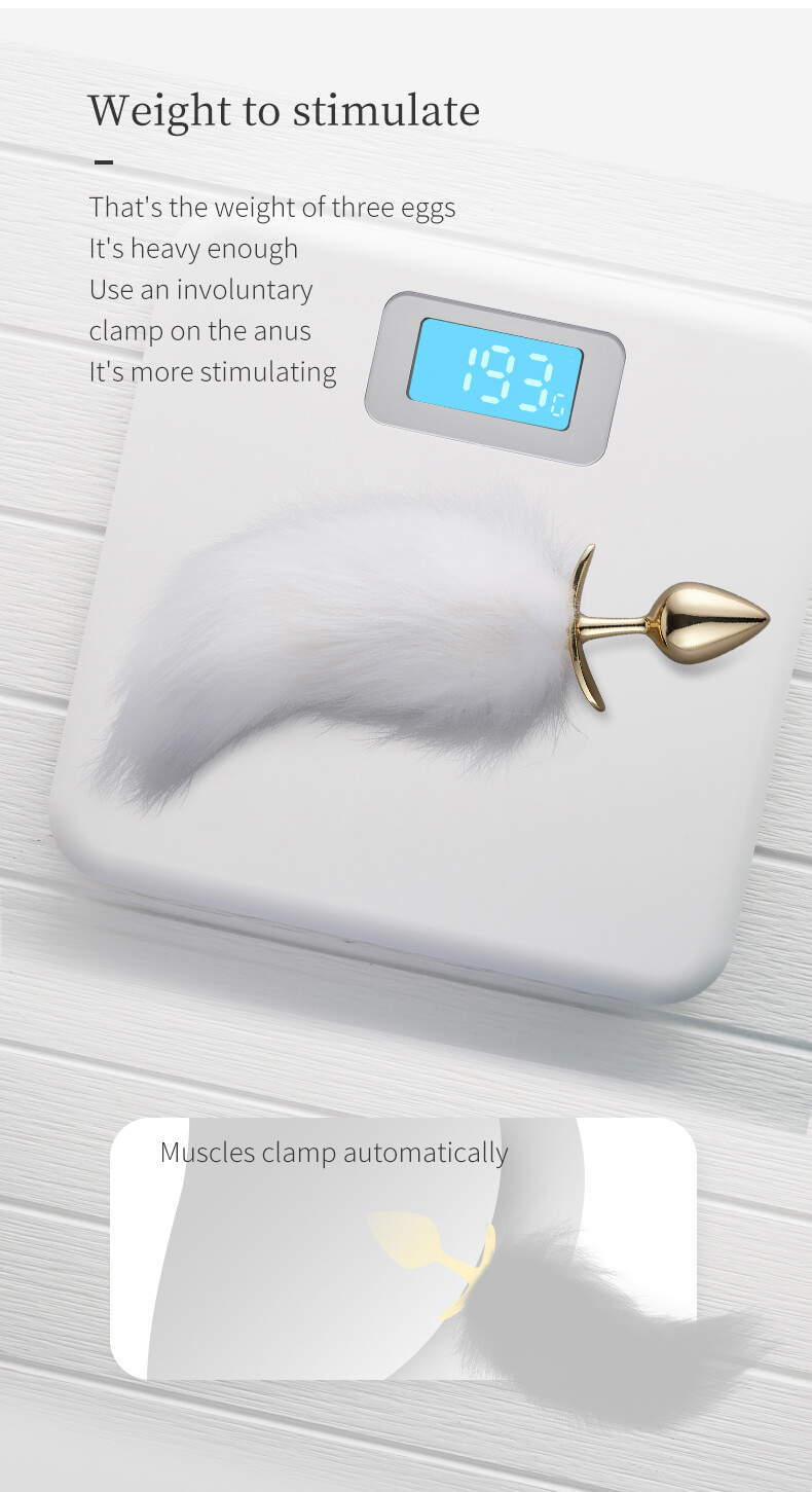 Plug Đít Đuôi Cáo Metal Roomfun Thú Vị E Thẹn Khoái Cảm