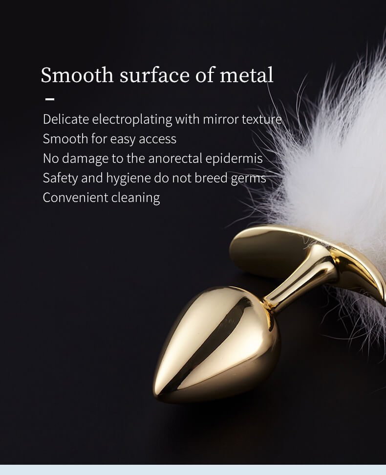 Plug Đít Đuôi Cáo Metal Roomfun Thú Vị E Thẹn Khoái Cảm