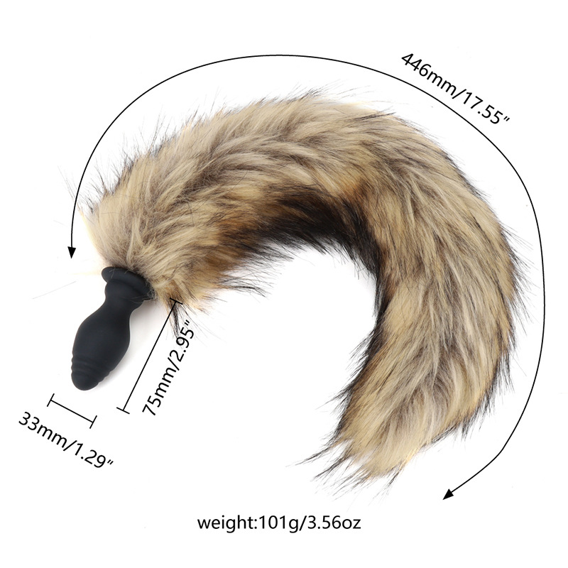 Runyu Plug Đuôi Cáo Rung Gợi Tình Hấp Dẫn