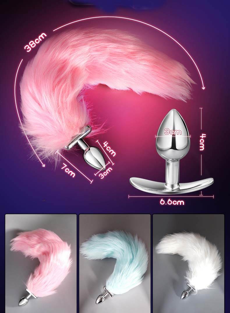 Honeysx Fox Tail Plug Phát Sáng Đa Năng Hấp Dẫn Quyến Rũ